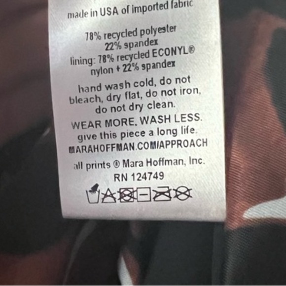 {Mara Hoffman} Brand New Idalia One Piece Swimsuit - Picture 12 of 12